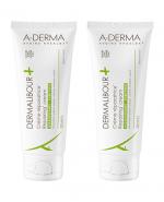 A-DERMA DERMALIBOUR+ Krem regenerujący - 2 x 100 ml