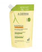 A-Derma Exomega Control Olejek emolient pod prysznic EKO uzupełnienie, 500 ml