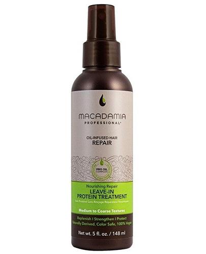 Macadamia Professional Leave - In Intensywna proteinowa kuracja do włosów zniszczonych i matowych - 148 ml - cena, opinie, wskazania - Apteka internetowa Melissa