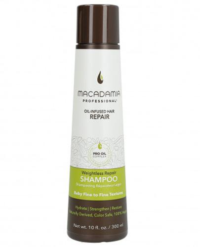  Macadamia Professional Weightless Nawilżający szampon do włosów cienkich - 300 ml - cena, opinie, wlaściwości - Apteka internetowa Melissa  