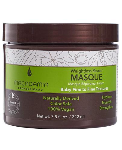  Macadamia Weightless Moisture Masque Odżywcza, nawilżająca maska do włosów o normalnej grubości - 222 ml - cena, opinie, stosowanie - Apteka internetowa Melissa  