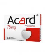  ACARD 75 mg, na układ krążenia, 60 tabletek