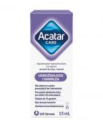  Acatar Care, 15 ml cena, opinie, właściwości
