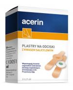 Acerin Plastry na odciski z kwasem salicylowym, 6 szt.