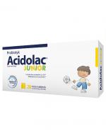 Acidolac Junior Misio - Tabletki biała czekolada, 20 tabl.