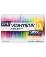  ACTI VITA - MINER D3 - 60 tabl. - cena, opinie, stosowanie