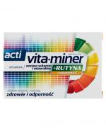 Acti Vita-Miner + Rutyna - 60 tabl.