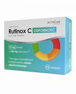 Activlab Pharma Rutinox C Odporność, 75 tabl.