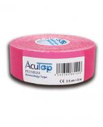 AcuTop Premium Kinesiology Tape 2,5 cm x 5 m różowy, 1 szt.