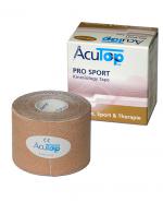  AcuTop Pro Sport Tape 5 cm x 5 m beżowy, 1 szt., cena, wskazania, właściwości