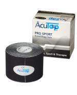  AcuTop Pro Sport Tape 5 cm x 5 m czarny, 1 szt., cena, wskazania, skład