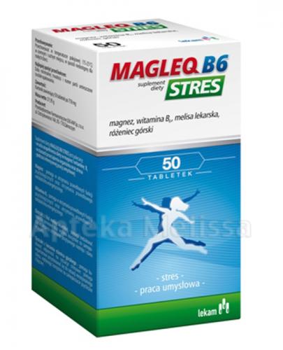  MAGLEQ B6 STRES - 50 tabl. - Apteka internetowa Melissa  