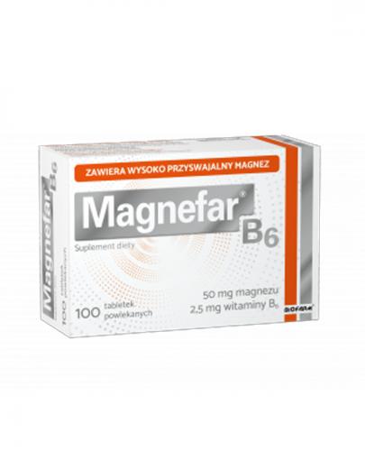 MAGNEFAR B6 - 100 tabl. - Apteka internetowa Melissa