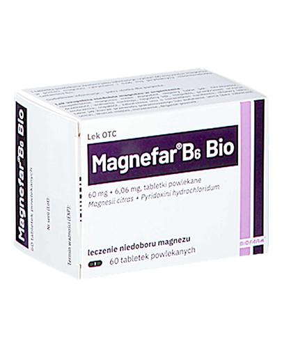  Magnefar B6 Bio na niedobory magnezu, 60 tabletek - Apteka internetowa Melissa  