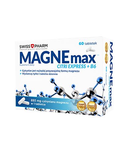  MagneMax - 60 tabl. - cena, opinie, stosowanie - Apteka internetowa Melissa  