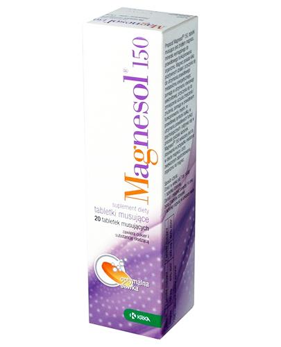 MAGNESOL 150 mg - 20 tabl. mus. - Apteka internetowa Melissa