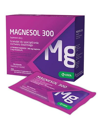 Magnesol 300, 20 saszetek x 1,7 g - Apteka internetowa Melissa