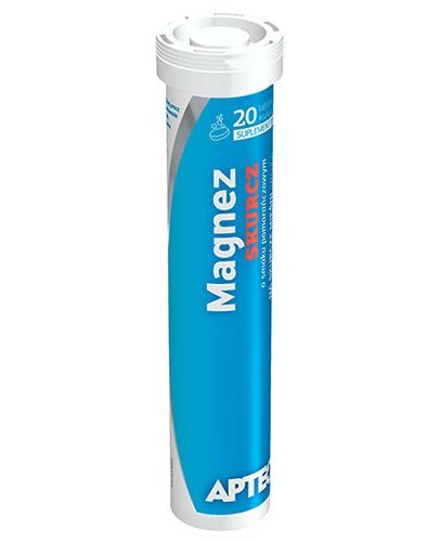 APTEO MAGNEZ SKURCZ O smaku pomarańczowym - 20 tabl. mus. - Apteka internetowa Melissa