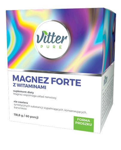  Magnez Forte z witaminami VITTER PURE - 118,8 g - Apteka internetowa Melissa  