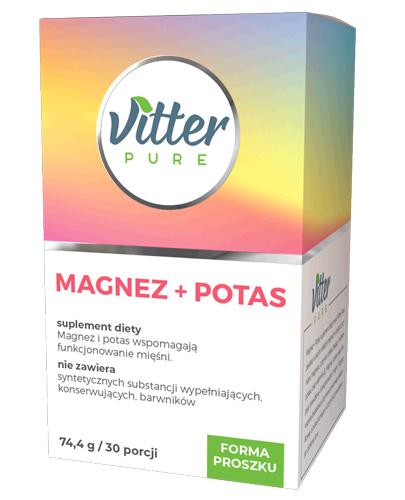  Magnez + Potas VITTER PURE - 74,4 g - Apteka internetowa Melissa  