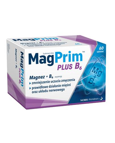  MagPrim Plus B6 - 60 tabl. - Zmęczenie i stres - cena, opinie, wskazania  - Apteka internetowa Melissa  