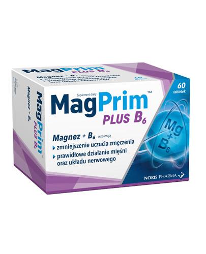MagPrim Plus B6 - 60 tabl. - Zmęczenie i stres Data ważności 2021.09.30 - Apteka internetowa Melissa
