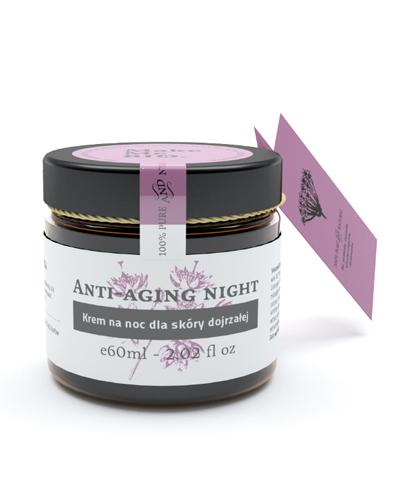 MAKE ME BIO ANTI-AGING NIGHT Krem na noc dla skóry dojrzałej - 60 ml - Apteka internetowa Melissa