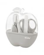 Akuku Baby Care Set Zestaw pielęgnacyjny w kolorze szarym - 1 szt.