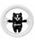 AKUKU Grzechotka czarno-biały Miś - 1 szt.