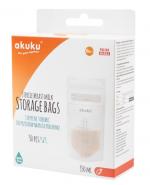 Akuku Sterylne torebki do przechowywania pokarmu - 30 szt.