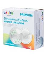 AKUKU Ultracienkie i ultrachłonne wkładki laktacyjne - 30 szt.
