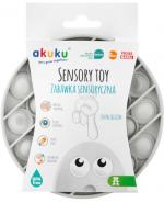 AKUKU Zabawka sensoryczna kółko - szara - 1 szt.