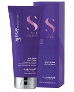 Alfaparf Semi di Lino Blonde Anti - Yellow Low Conditioner Odżywka niwelująca żółte refleksy do włosów blond i siwych, 200 ml