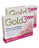 ALG PHARMA Gold3vena - 2 x 60 tabl. - cena, dawkowanie, opinie 