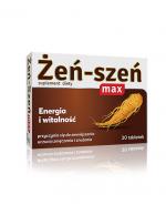 Alg Pharma Żeń-szeń Max, 30 tabletek