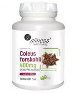 Aliness Coleus forskohlii 400 mg - 100 kaps. 
