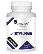 ALINESS L-Tryptophan 500 mg  - 100 kaps. - na problemy ze snem, obniżone samopoczucie - cena, dawkowanie, opinie 