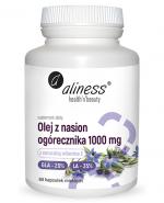 Aliness Olej z nasion ogórecznika 20%/35%  1000 mg, 60 kaps.