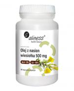 Aliness Olej z nasion wiesiołka 9%/85%  500 mg, 90 kaps.