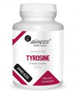 ALINESS Tyrosine 500 mg - 100 kaps. - zwiększa koncentrację, wspomaga walkę ze stresem - cena, dawkowanie, opinie 