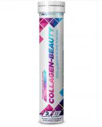 Allnutrition Collbeauty Strawberry - Rhubarb - 20 tabl.