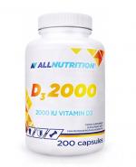 Allnutrition D3 2000 - 200 kaps.