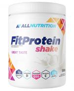  Allnutrition FitProtein Shake vanilla, 500 g, cena, opinie, właściwości