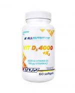 Allnutrition Vit D3 4000 + K2 Odporność, 60 kaps.