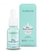  ALOESOVE Żel pod oczy nawilżający BIO+, 15 ml