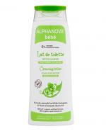 ALPHANOVA BEBE Organiczne mleczko z oliwką do mycia dla niemowląt - 200 ml