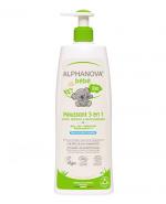 ALPHANOVA BEBE Płyn do kąpieli 3w1 - 500 ml