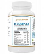 Altopharma Witamina B-Complex 8 witamin z grupy B 200% RWS - 120 kaps.