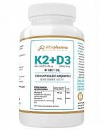  Altopharma Witamina K2 + D3 - 120 kaps. - cena, opinie, właściwości