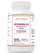  Altopharma Witamina K2 MK-7 z natto 200 µg - 120 kaps. - cena, opinie, stosowanie